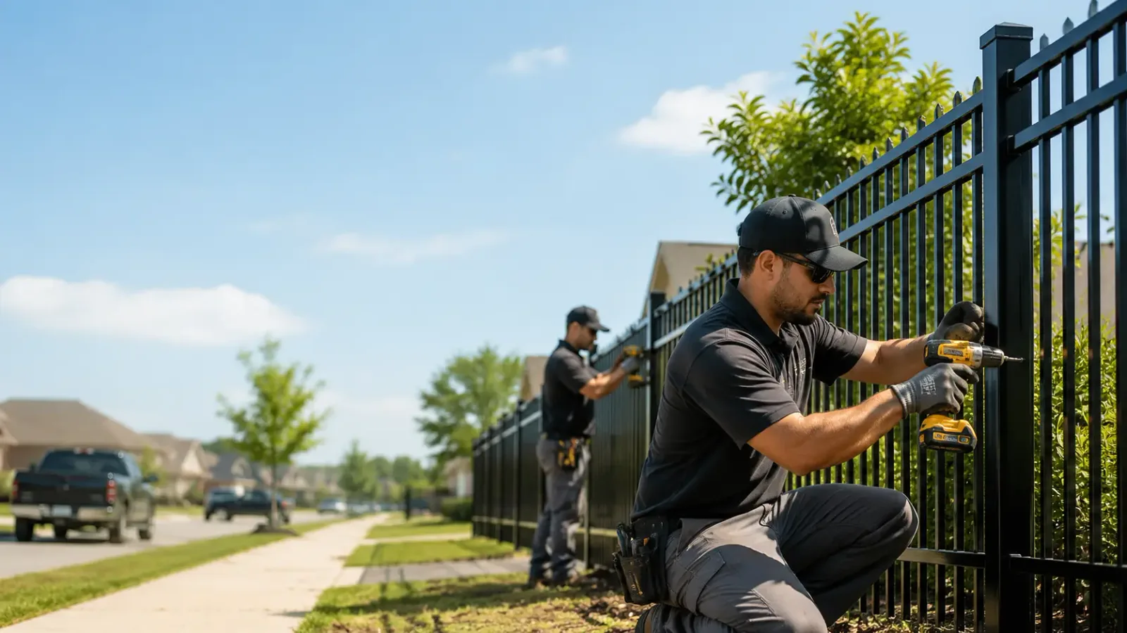 Metal Fence Installation in Coral Springs, FL